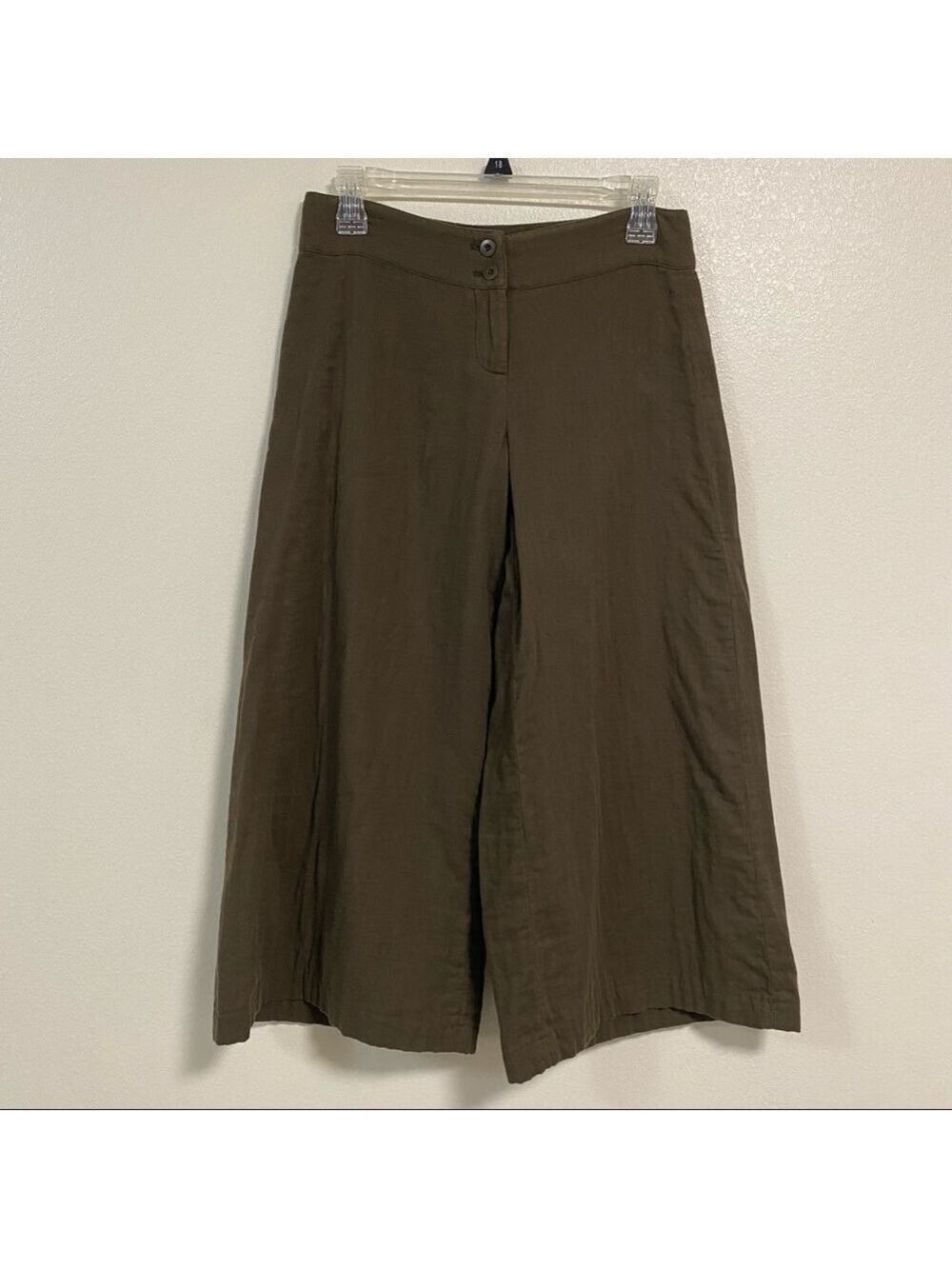 Isda & Co Pants Women’s Size 2 Olive Wide leg gaucho pants